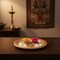 Indian White Marble Pooja Thali Set Ganesha Haldi Kumkum Holder Pooja Return Gift Indian Housewarming Roli Chawal Platter Hindu Mandir Pooja Decor
